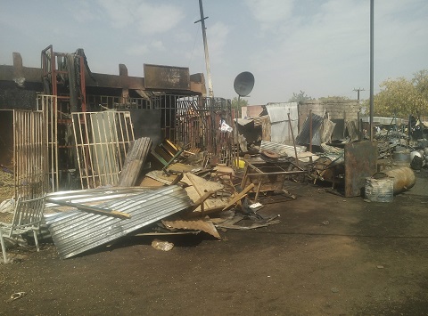 Incendie au marché de Koupéla : L’état des lieux un mois après 