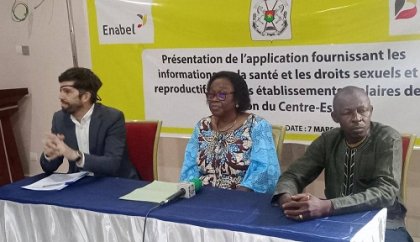 Région du Centre-est : Enabel présente une application sur l’accès aux informations sur la santé et les droits sexuels